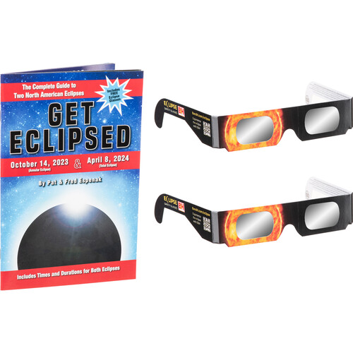 Get Eclipsed The Complete Guide 2-Count Solar Eclipse Glasses $5.99, 5-Pack DayStar Filter Solar Eclipse Glasses Various