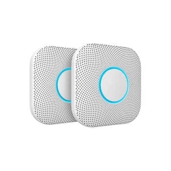 Google Nest Protect Smoke And CO Detector, Battery Operated, 2nd Generation, White $119