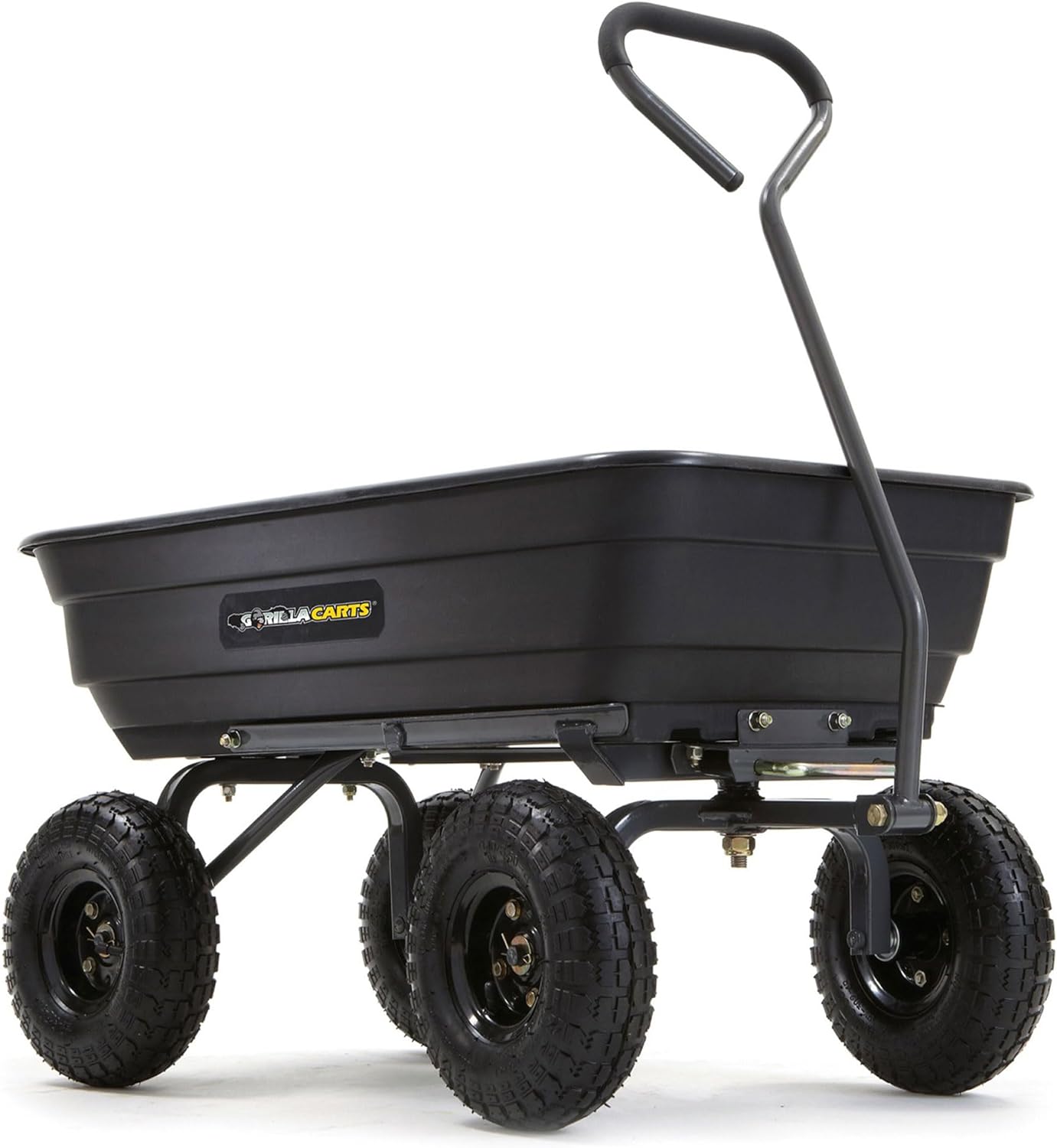 Gorilla Carts Poly Garden Dump Cart $109 at Amazon