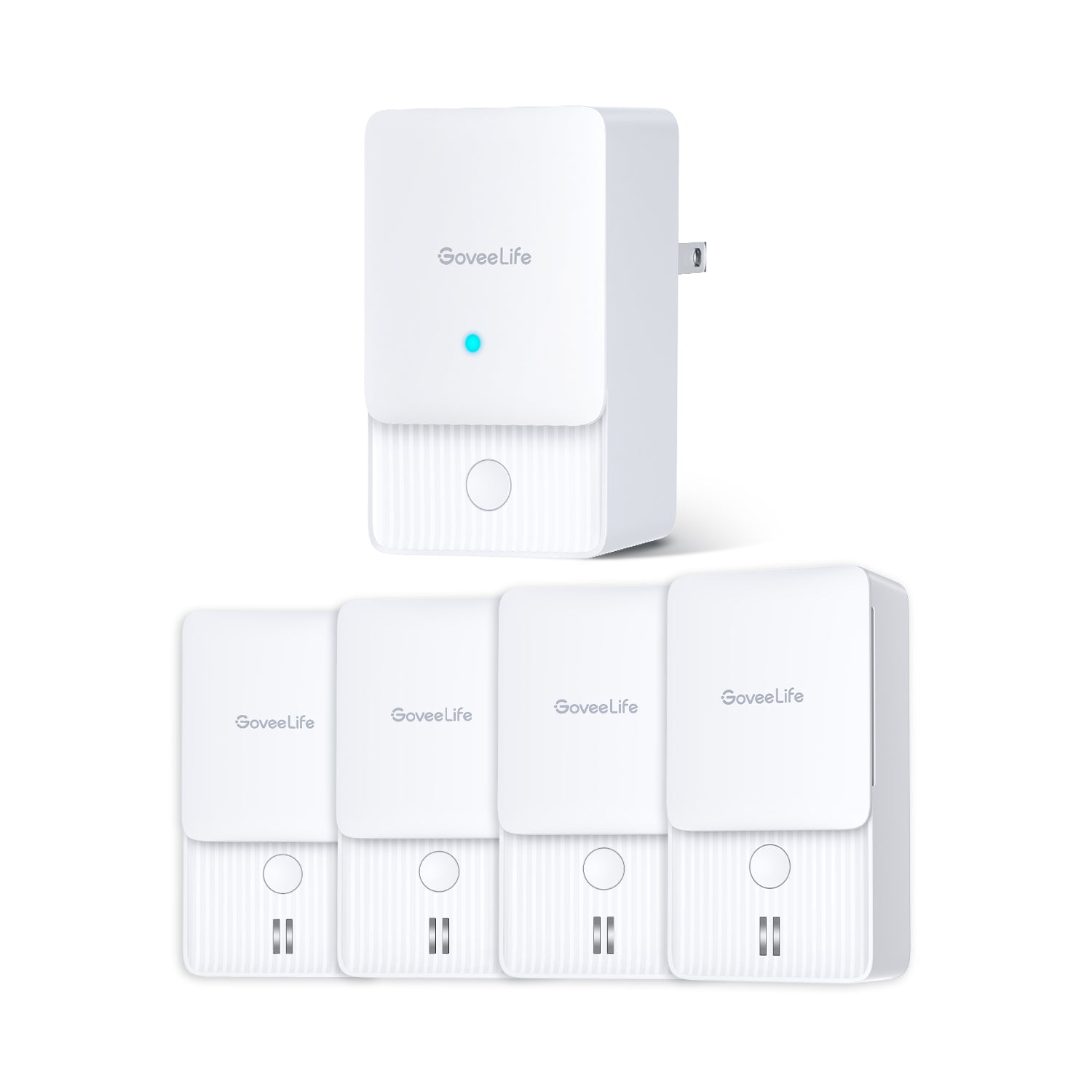 GoveeLife Water Leak Detector 2 1x Wi-Fi Gateway 4x Sensors $44 More Free Shipping