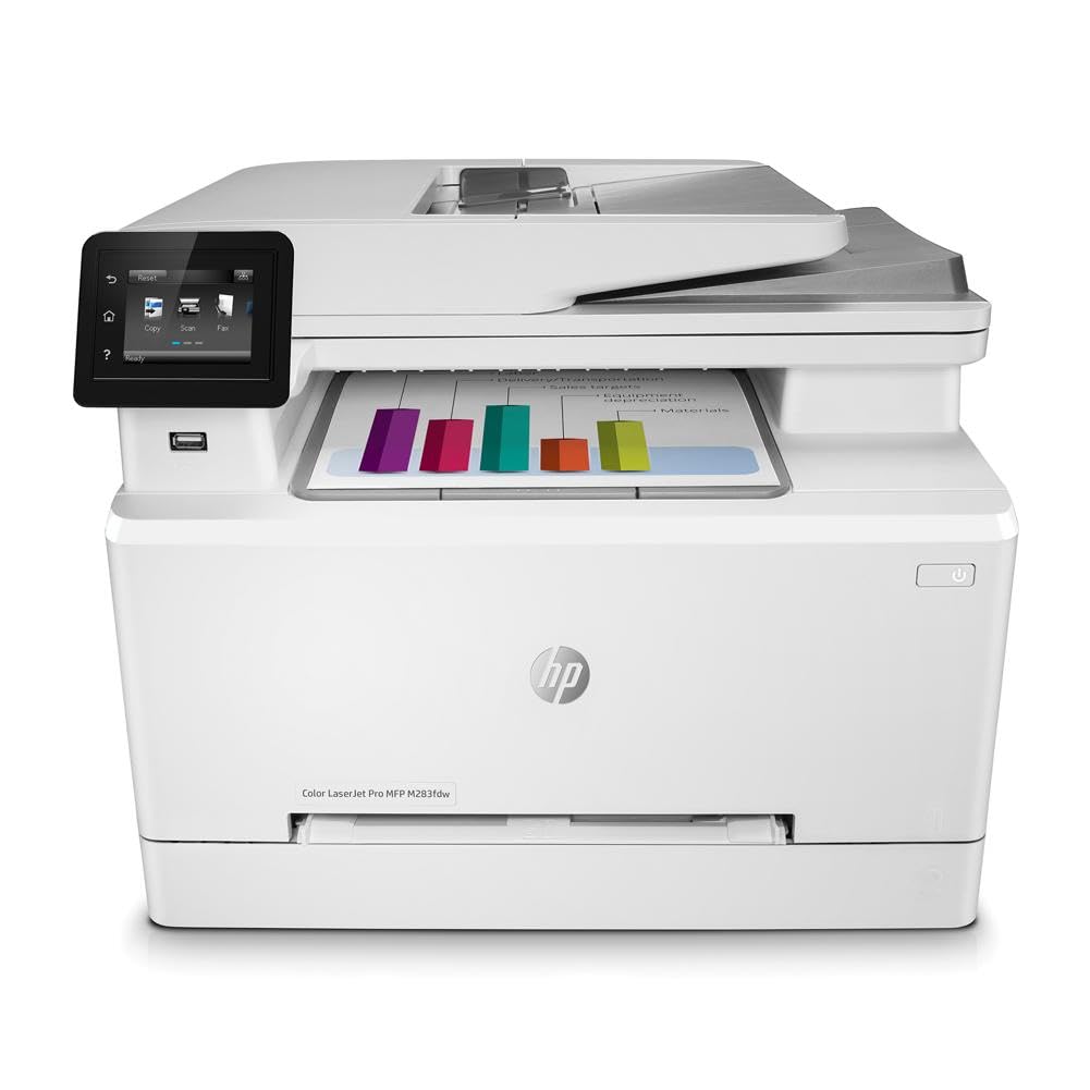 HP Color LaserJet Pro M283fdw Wireless All-in-One Laser Printer $429