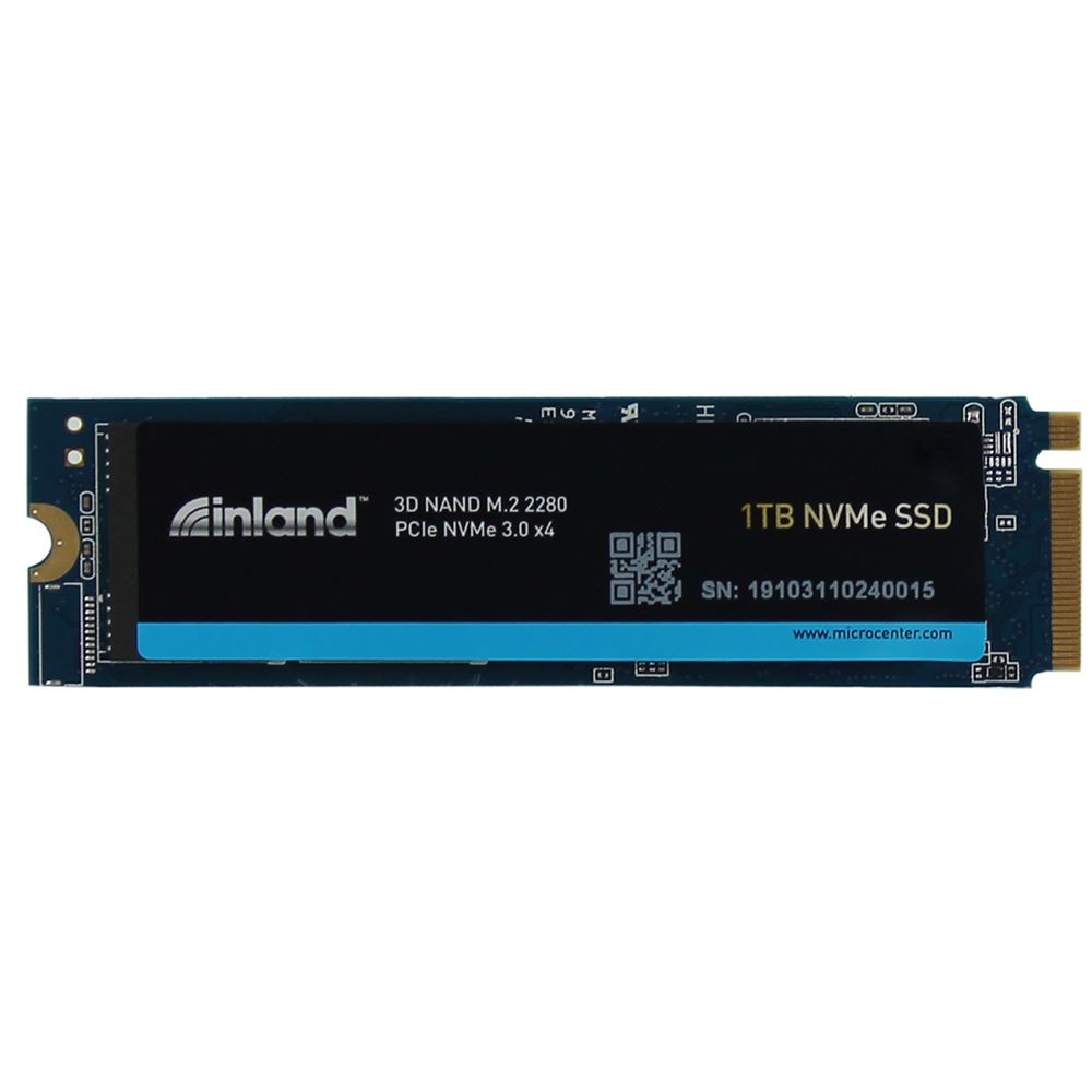 Inland Premium 1TB PCIe 3.0 NVMe SSD Open Box $18.96