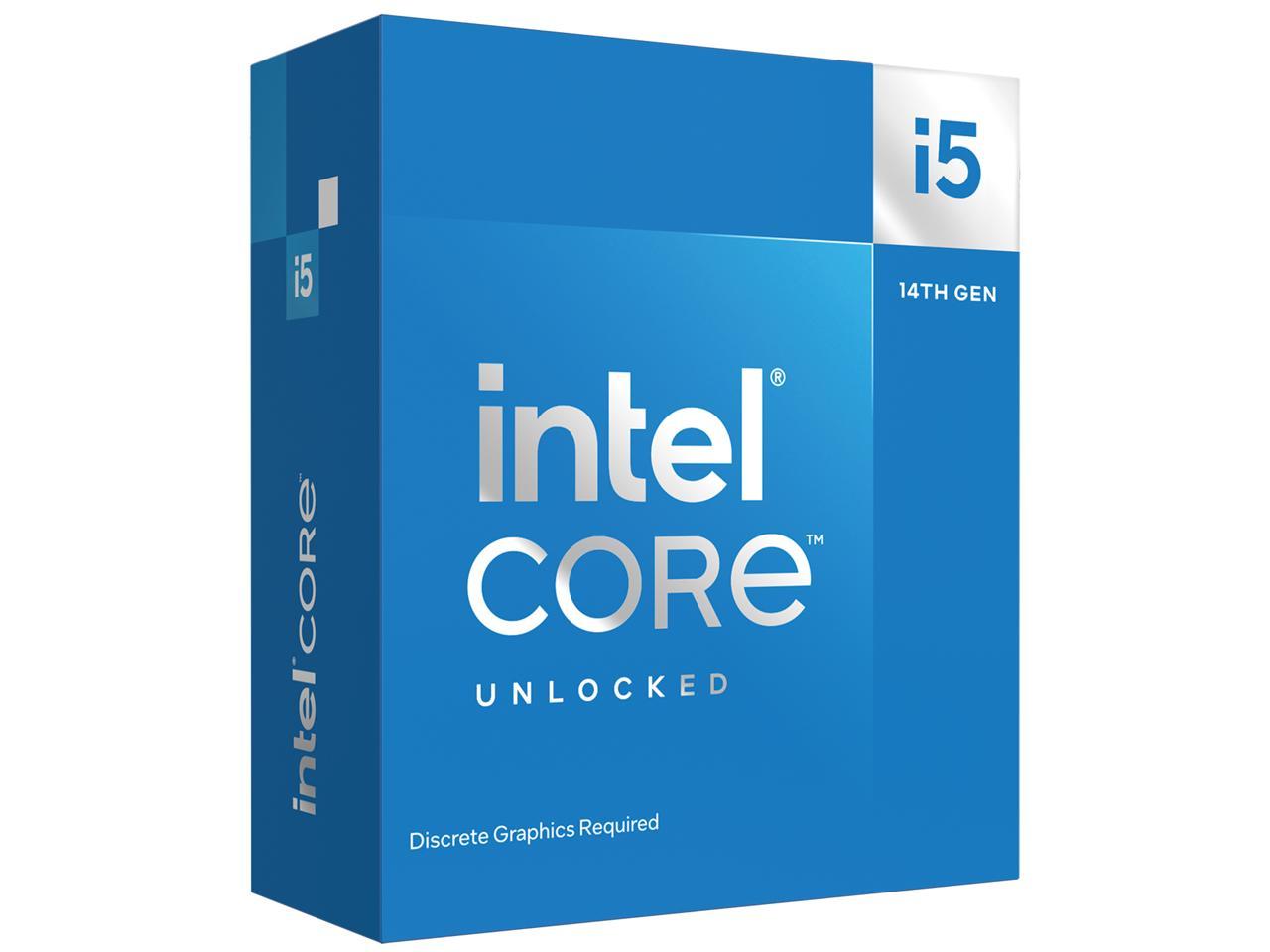 Intel Core i5-14600KF 14th Gen 14-Core CPU $280 Free Shipping