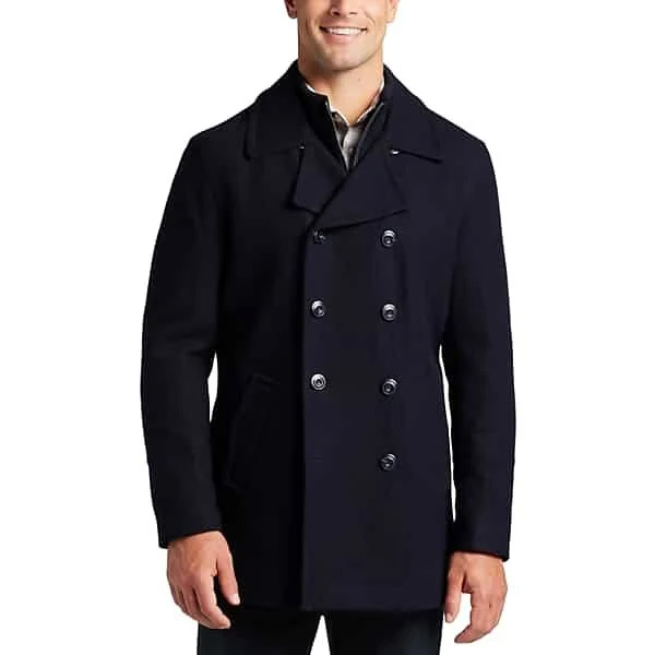 Joseph Abboud Mens Modern Fit Peacoat Grey or Navy $40 Free Shipping