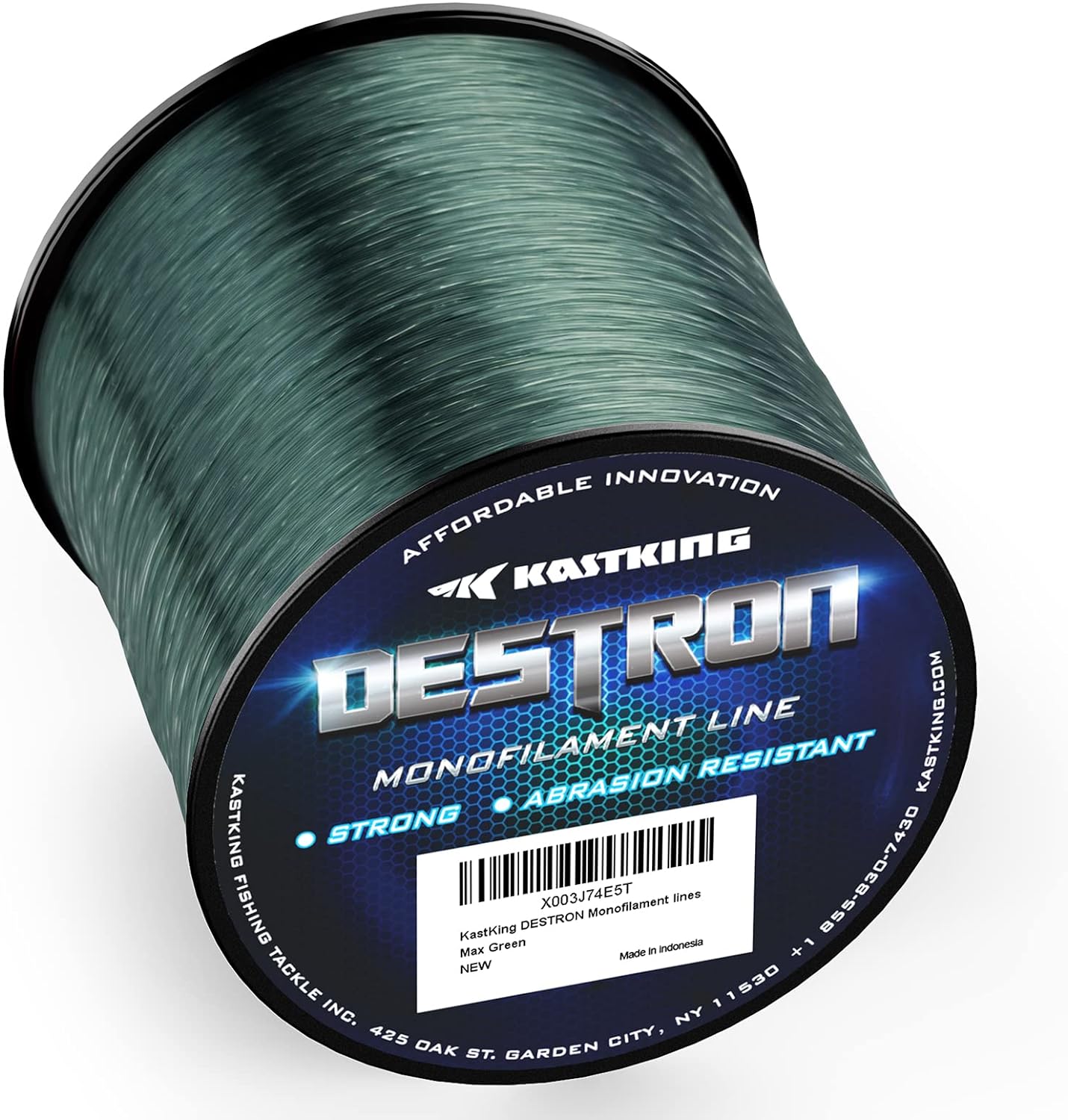 KastKing Destron Monofilament Fishing Line Various Sizes/Color $5 Free Shipping w/ Prime or $35