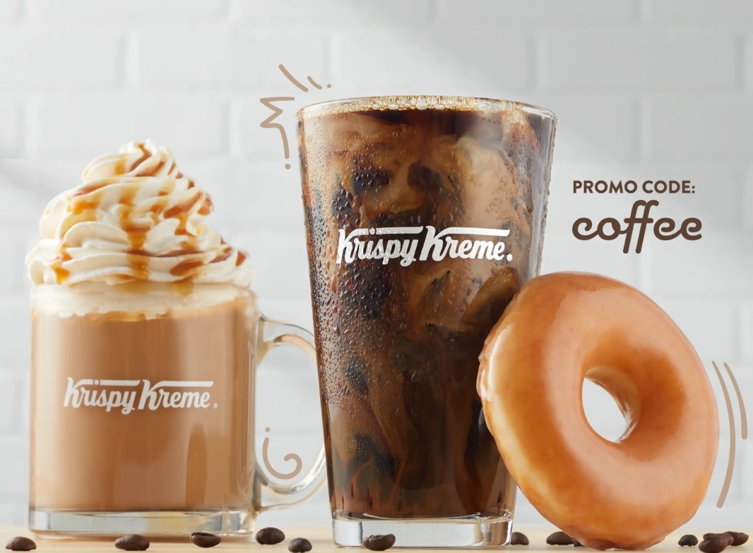 Krispy Kreme Free Any Medium Coffee