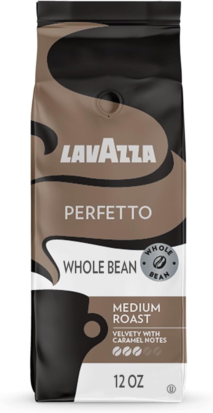 Lavazza Perfetto Whole Bean Coffee Blend Dark Roast , 12 Ounce $5.16