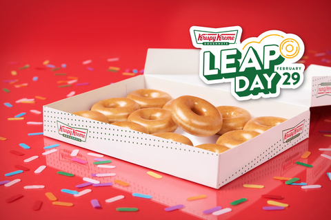 Leap Day Krispy Kreme Doughnuts Original Glazed Dozen for $2.29 w/ Purchase of Any Regularly Priced Dozen Feb 29. Birthd