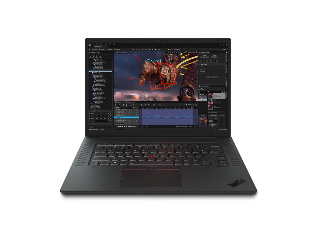 Lenovo ThinkPad P16v 16 4K IPS 800-nits, Ryzen 7 PRO 7840HS, RTX A1000, 16GB DDR5, 512GB SSD, Win 11 Pro $1289