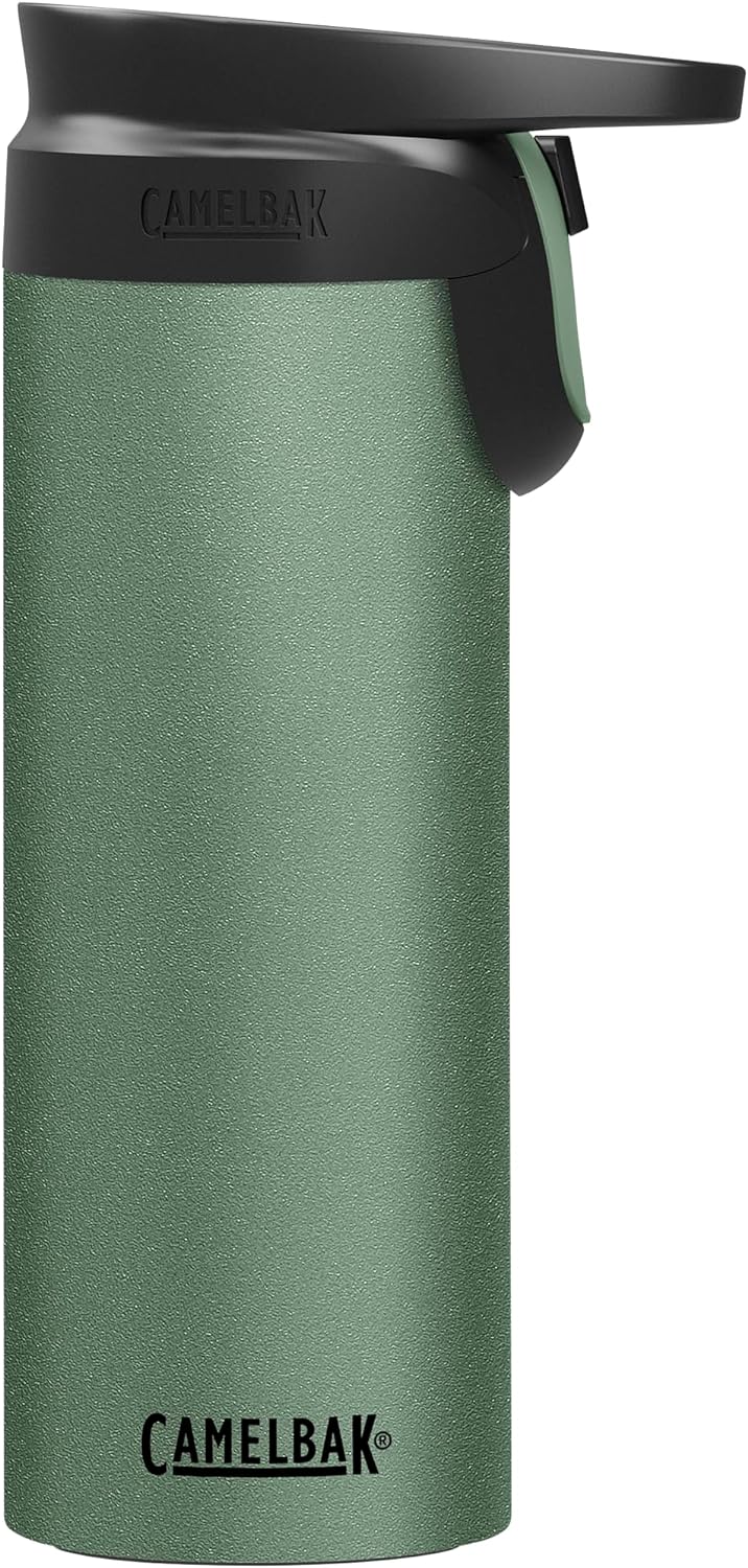 Lightning Deal 16-Oz CamelBak Forge Flow Coffee Travel Mug Moss $13 Free Shipping w/ Prime or on $35 