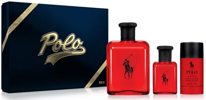 Macys - RALPH LAUREN POLO RED EDT Gift Set $64.8