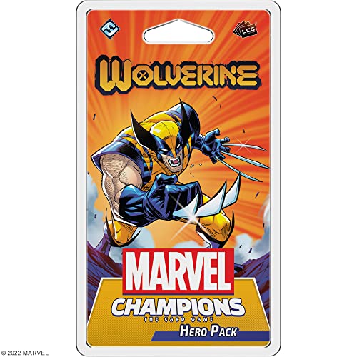 Marvel Champions The Card Game Wolverine HERO PACK - Superhero Strategy Game, Cooperative Game for Kids and Adults, Ages 14 , 1-4 Players, 45-90 Minute Playtime, Made by - $13.77