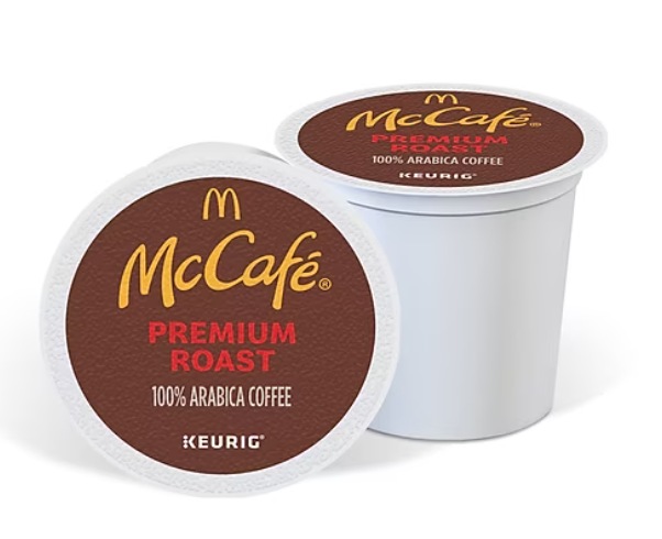 McCafe Premium Roast, Dunkin Original Blend, Peets Coffee Major Dickasons Blend, Tullys K-cups 88 or 96 count and many o