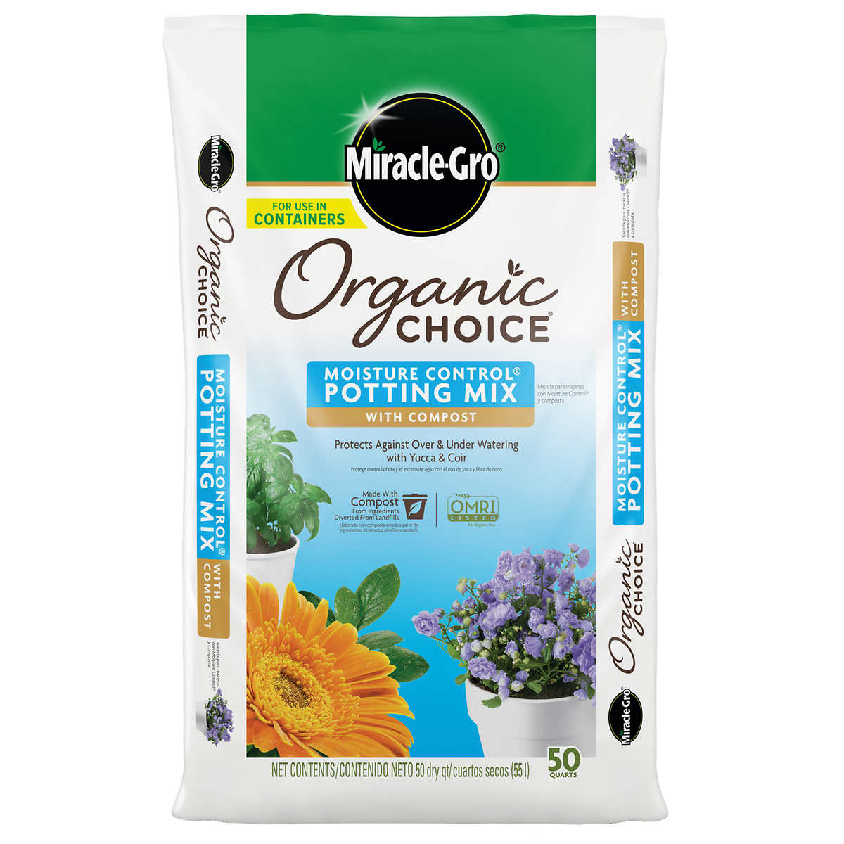 Miracle gro organic choice potting mix 50 qt - $10.99 Costco YMMV