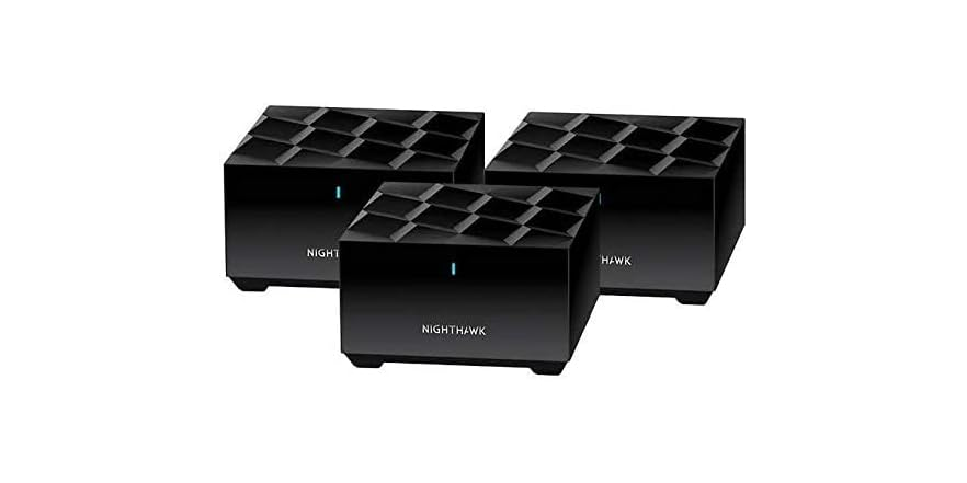 NETGEAR MK63-100NAR Nighthawk Home Mesh WiFi 6 System $80