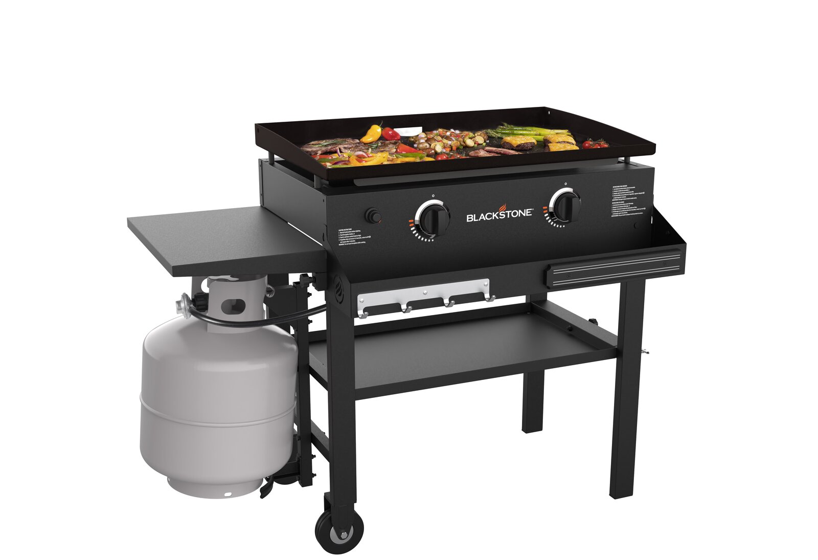 New Customers 28 Blackstone Griddle w/ Front Shelf Cover $187.20 Free Shipping