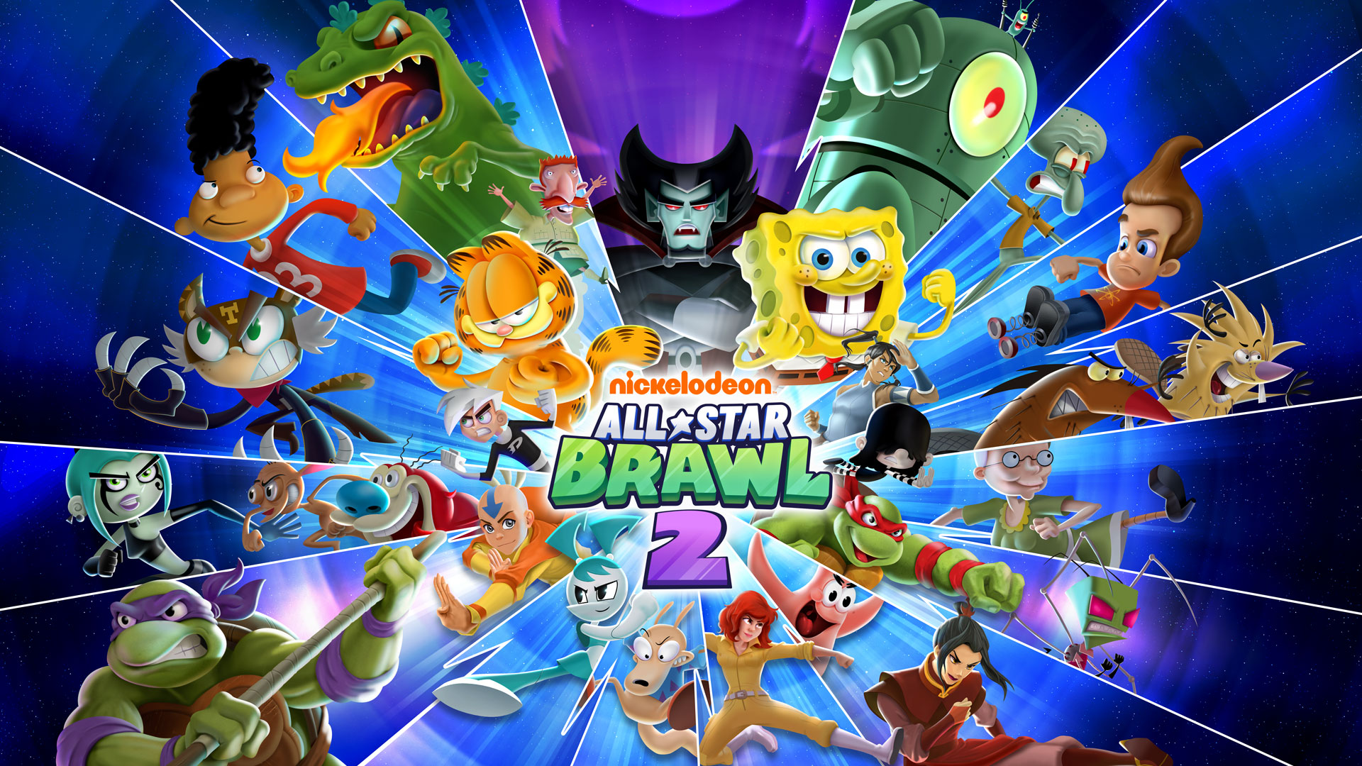 Nickelodeon All Star Brawl 2 Standard Edition PS5,PS4,Xbox Series X,Nintendo Switch-Code in Box Physical $20.00 Free Shi