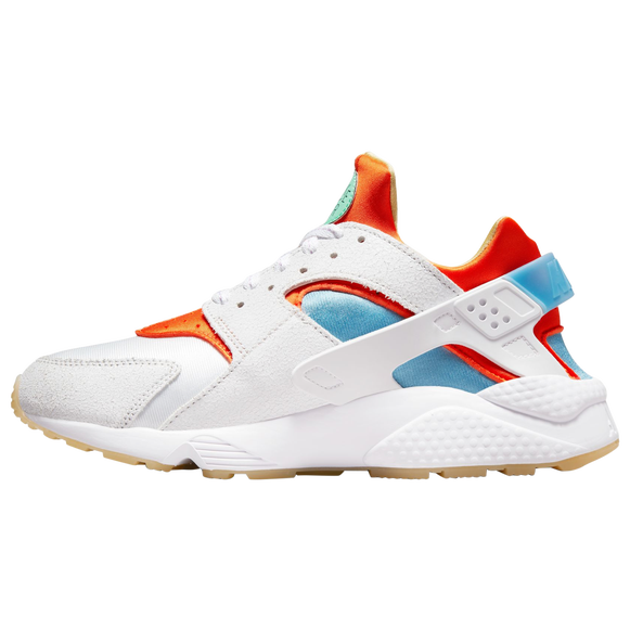 Nike Mens Air Huarache Shoes White/Multi $58 Free Shipping