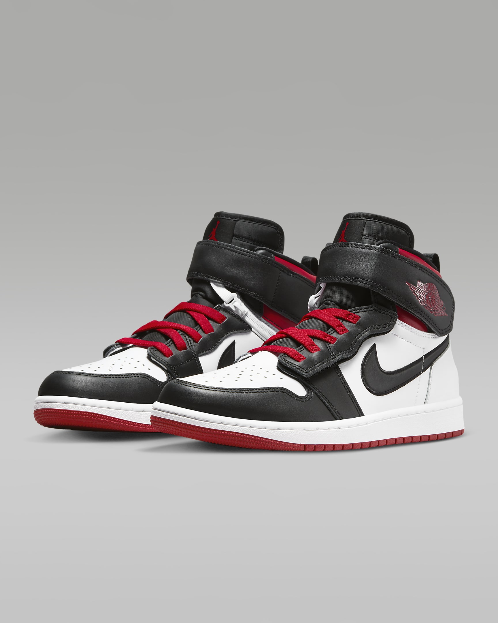 Nike Mens Air Jordan 1 Hi FlyEase Shoes White/Gym Red/White/Black $72.80, Black/Cement Grey or White/Yellow $84.80 Free 