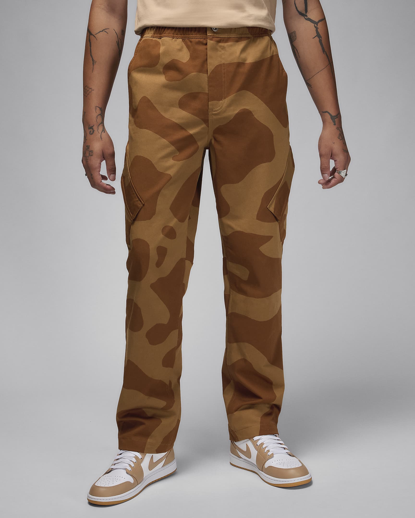 Nike Mens Jordan Essentials Chicago Pants Brown or Dark Smoke $67 Free Shipping