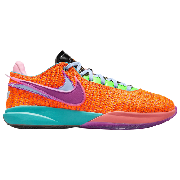 Nike Mens Lebron XX Basketball Shoes Total Orange $98 Free Shipping