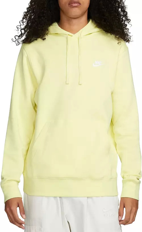 Nike Mens Sportswear Club Fleece Hoodie Luminous Green, Size XS-XXL $24.72 Free Shipping on $49 