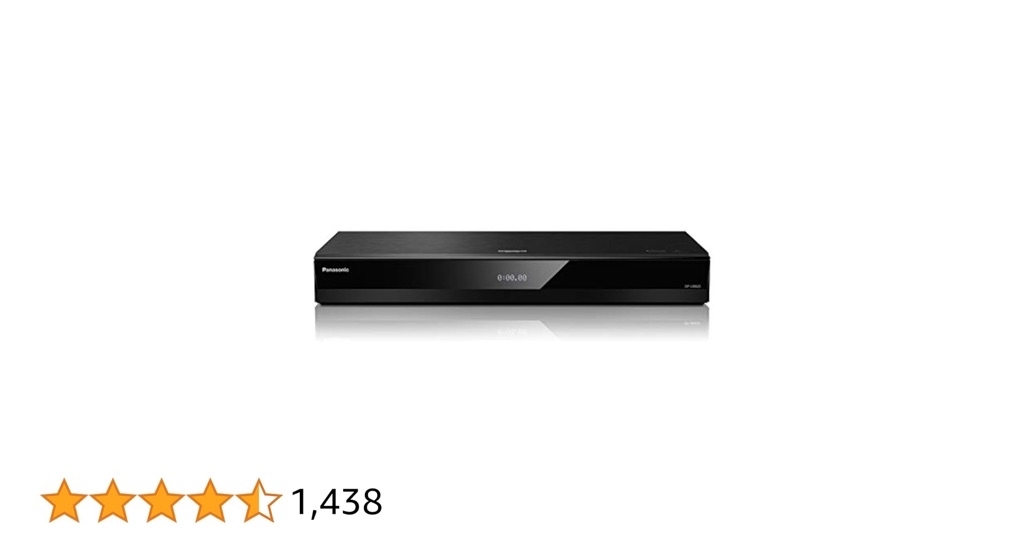 Panasonic Streaming 4K Blu Ray Player with Dolby Vision and HDR10 Ultra HD Premium Video Playback, Hi-Res Audio, Voice A