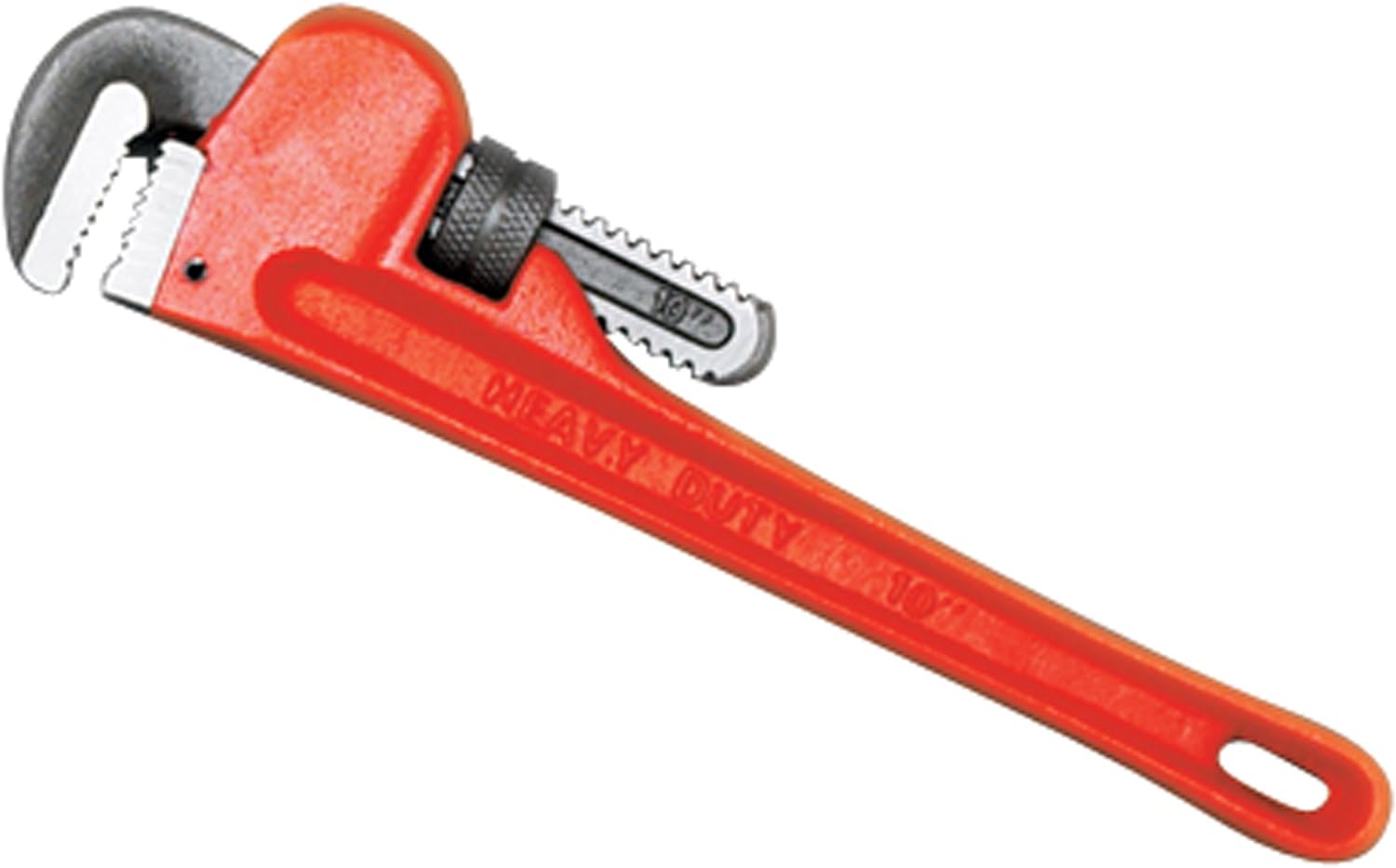 Performance Tool Heavy-Duty Adjustable Straight Pipe Wrench, 10-inch $7.11 or 18-inch $13.61 - Amazon