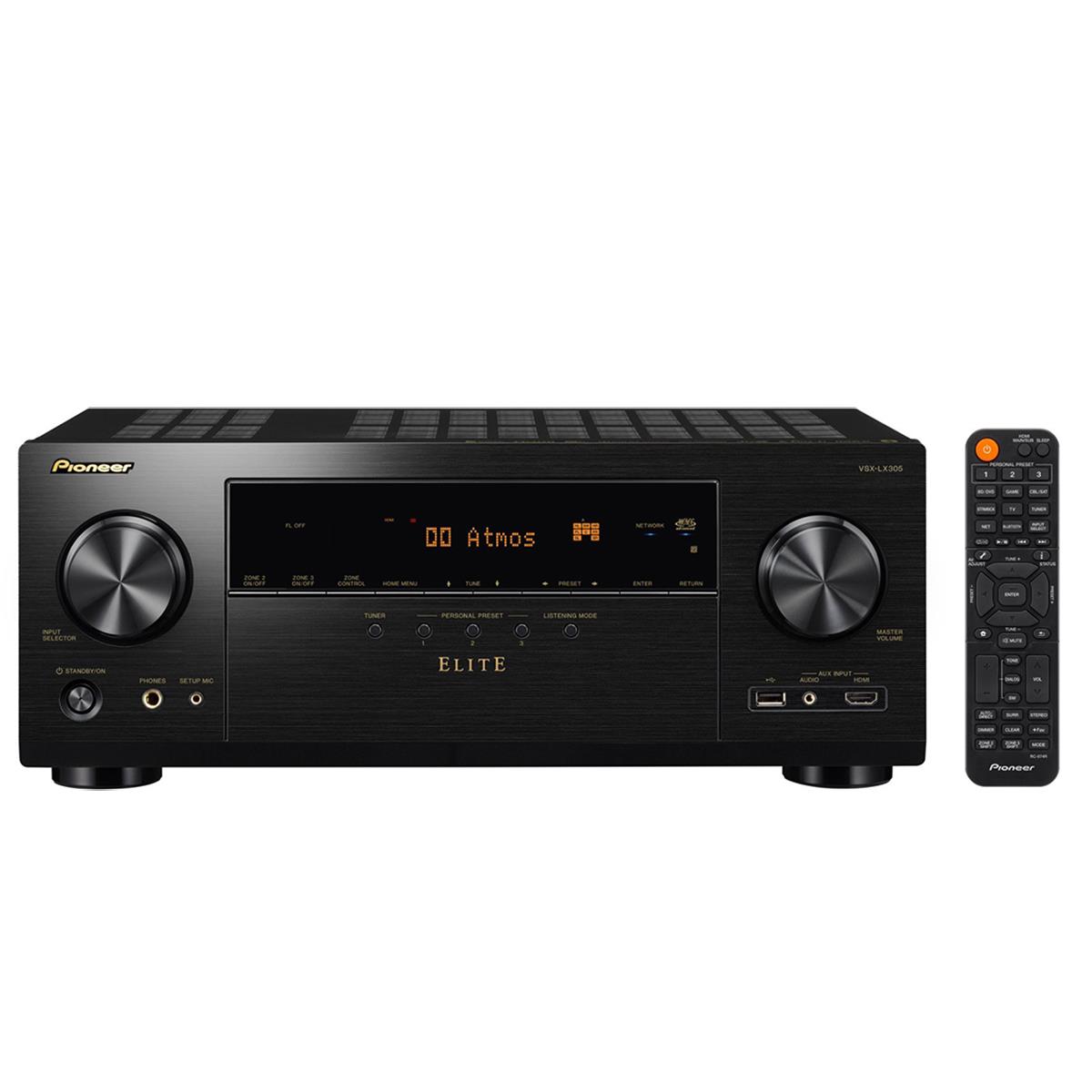 Pioneer VSX-LX305 Elite 9.2-Ch AV Receiver $519 Free S/H