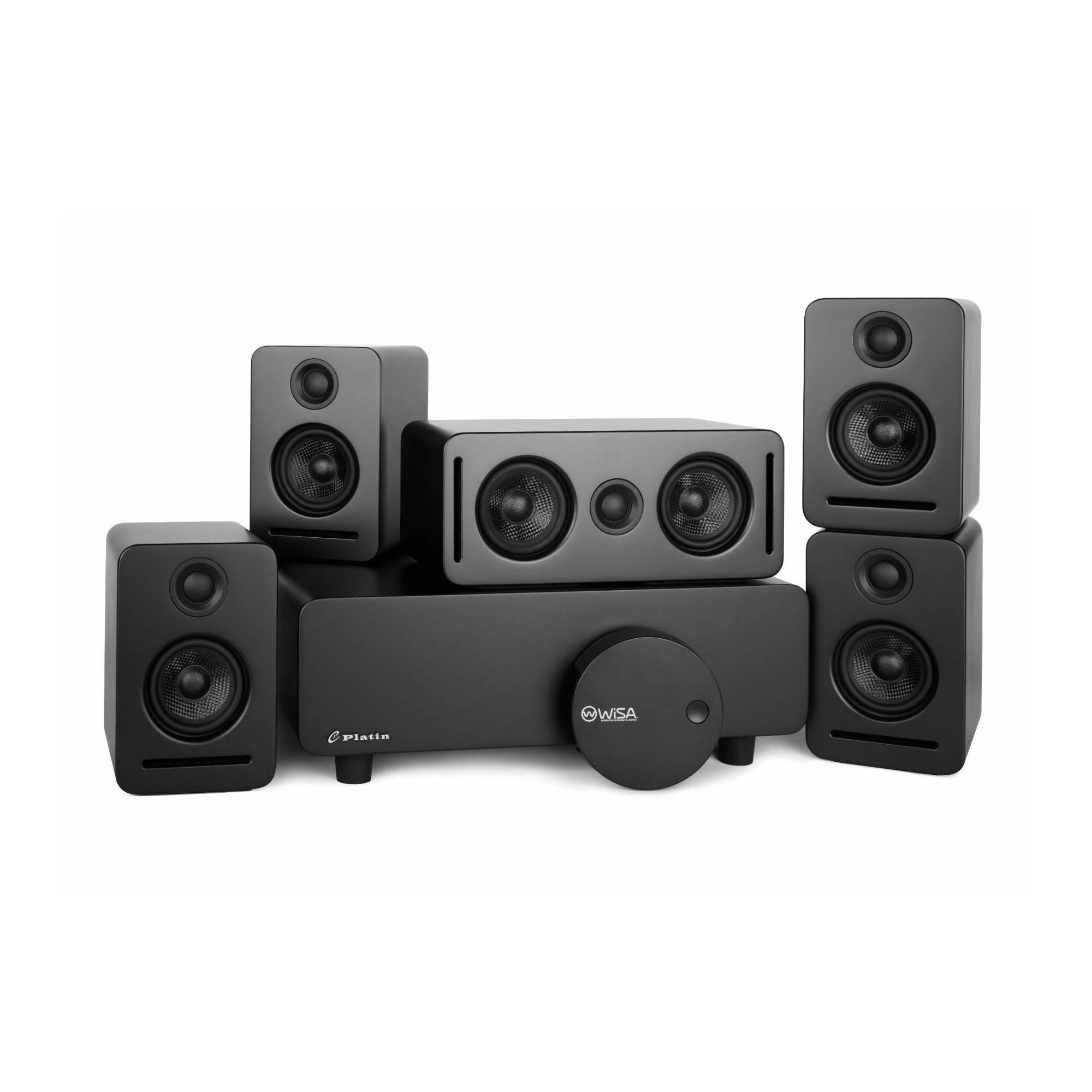 Platin Monaco 5.1 SoundSend WiSA Wireless Speakers $279 free s/h