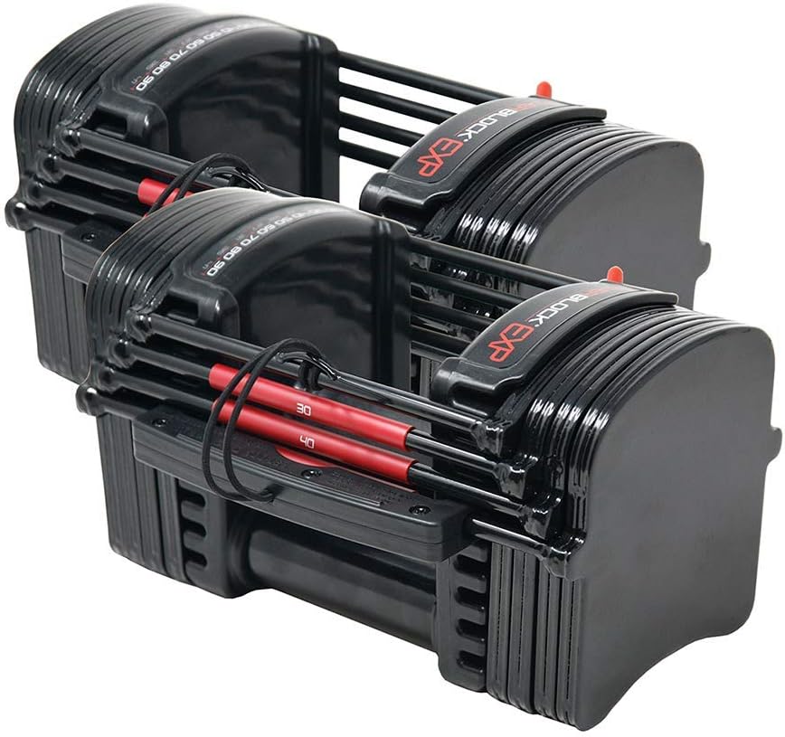 PowerBlock Sport EXP Stage 1 Dumbbell Set 5-50lbs, pair $220 More Free Shipping w/ Prime