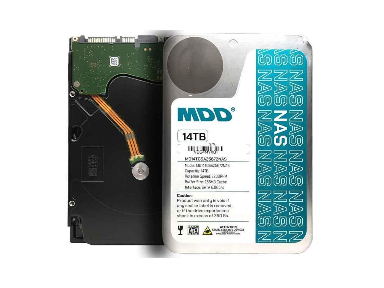 Refurbished 14TB MaxDigitalData 7200RPM 256MB Cache 3.5 Internal NAS Hard Drive $87.12 w/ Zip Checkout Free Shipping