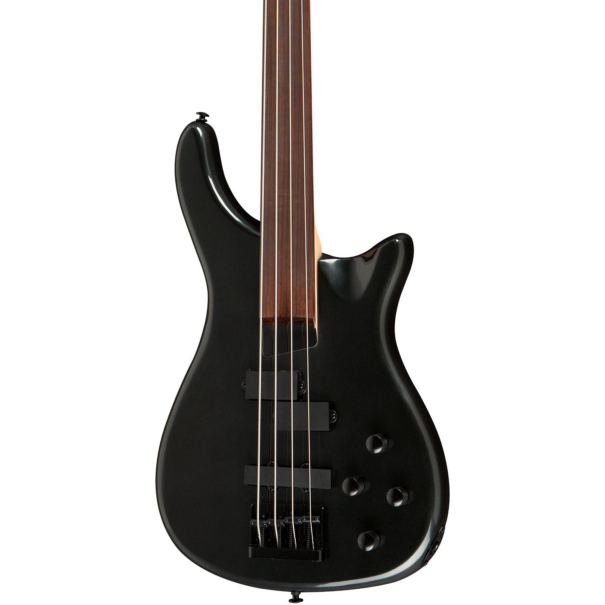 Rogue LX200BF Fretless Series III Electric Bass Guitar Pearl Black $100 Free Shipping