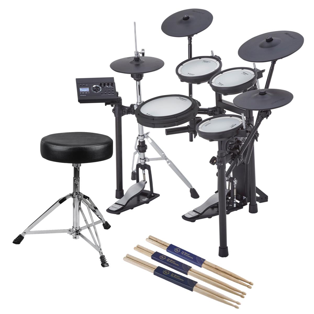 Roland TD-17KVX Gen 2 V-Drums Electronic Drum Set w/ Stand Sticks $1449 Free Shipping