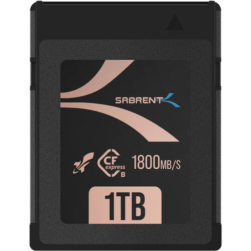 Sabrent 1TB Rocket CFX CFexpress Type B Memory Card $276.99 B H Deal Zone