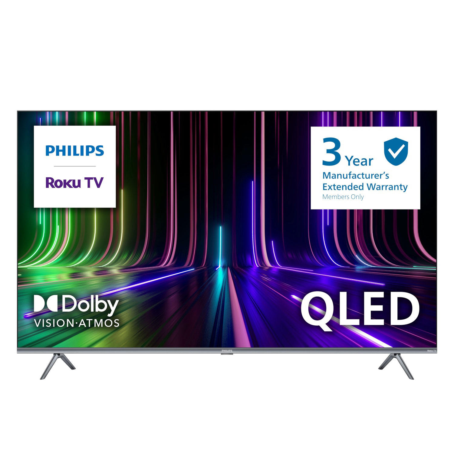 Philips 65in Class 4k QLED UltraHD Roku Smart TV - 65PUL7973/F7 $399.00