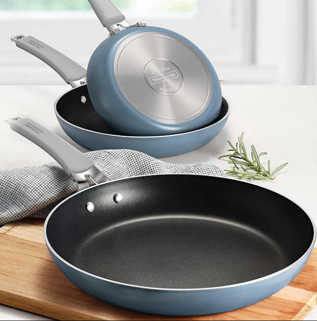 Sams Club Members 3-Piece Tramontina Nonstick Fry Pan Set 8 , 10 ,12 , 3 Colors $24.98 Free Shipping Plus Members