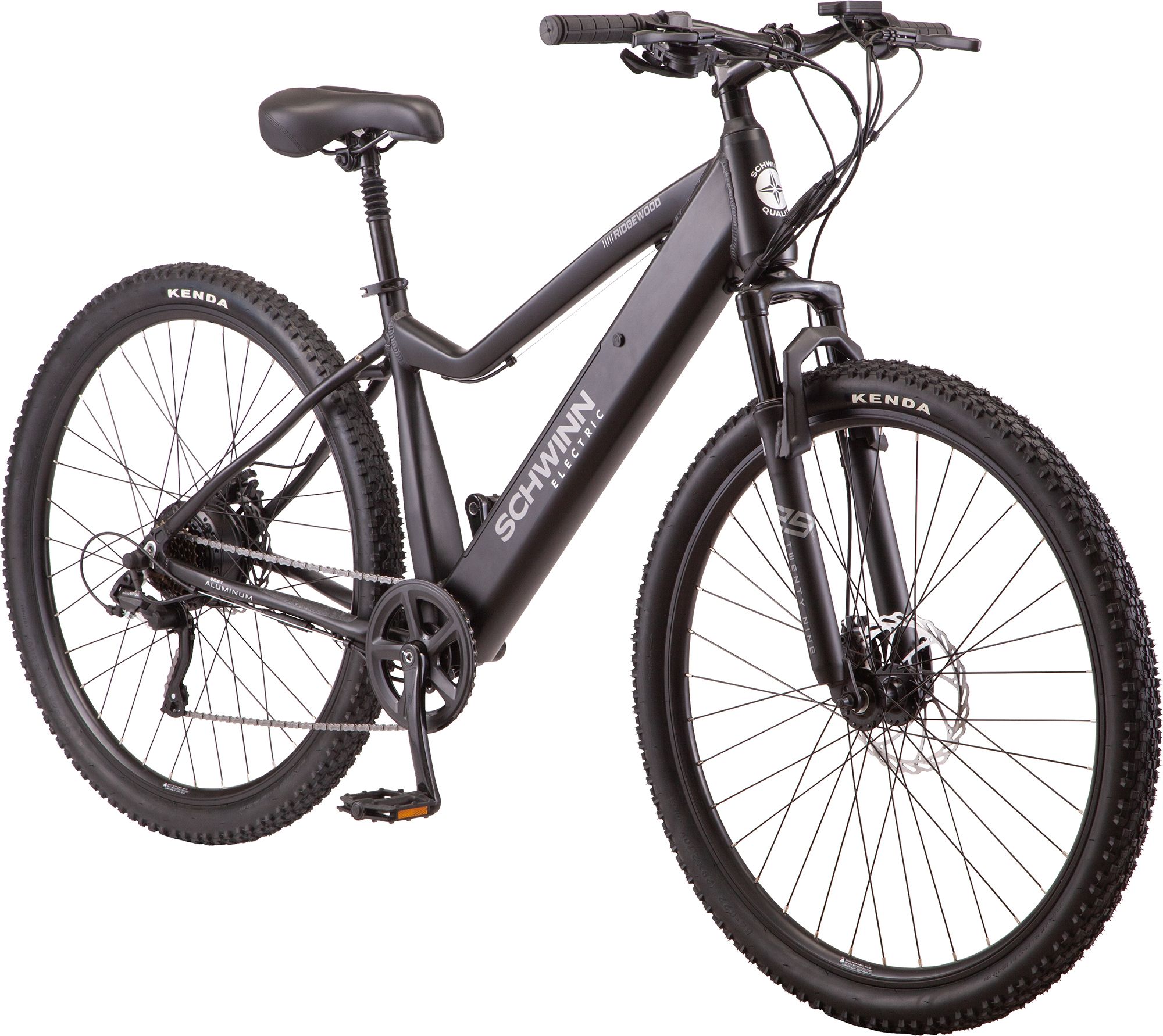 Schwinn 29 Mens Ridgewood Electric Mountain Throttle Bike Blakck $800 Free Store Pickup and Assembly