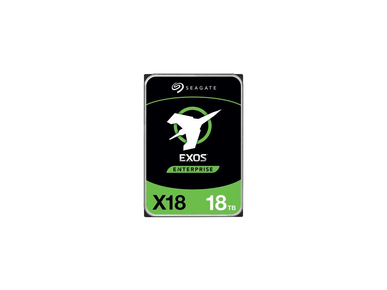 Seagate 18TB Exos X18 7200 RPM SATA 6Gb/s 256MB Cache 3.5-Inch Enterprise Hard Drive HDD ST18000NM000J $269.99