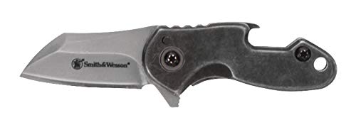 Smith Wesson Drive 3.25in S.S. Folding Keychain Knife with 1.25in Modified Tanto Blade $7.49 Free Shipping w/ Prime or o