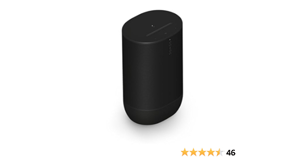 Sonos Move 2 - Black - Wireless Portable Bluetooth Speaker - $359.20