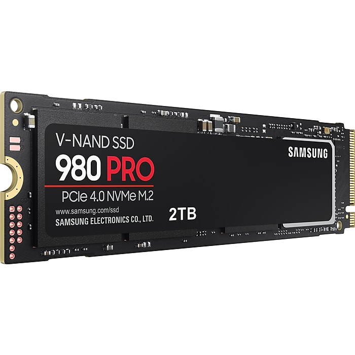 Staples AC Samsung 980 PRO 2TB M.2 PCI Express 4.0 Internal Solid-State Drive $152 $151.59