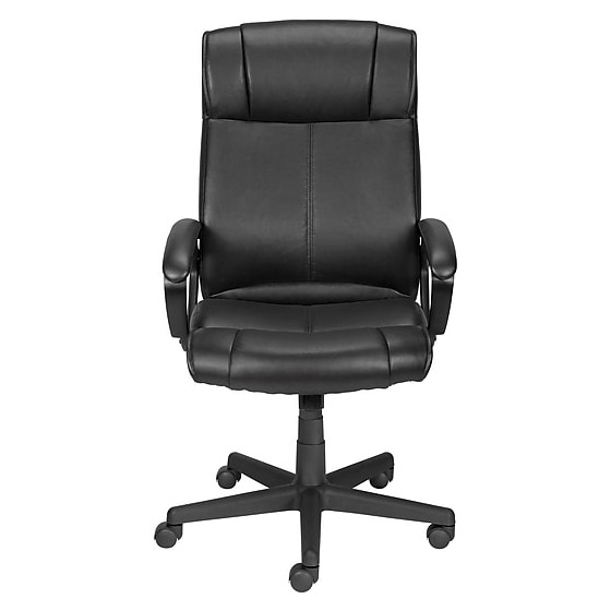 Staples Turcotte Ergonomic Luxura Swivel Computer and Desk Chair Black $70 Free Store Pickup