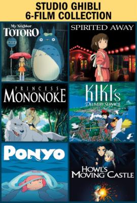 Studio Ghibli Collection Spirited Away, Princess Mononoke, My Neighbor Totoro, Kikis Delivery Service, Howls Moving Castle Ponyo Digital HD Films $39.99 via Apple iTunes