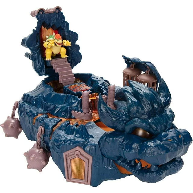 Super Mario Deluxe Bowser Purple Island Playset with Exclusive Bowser Action Figure $11.49 Free S H w/ Walmart or $35