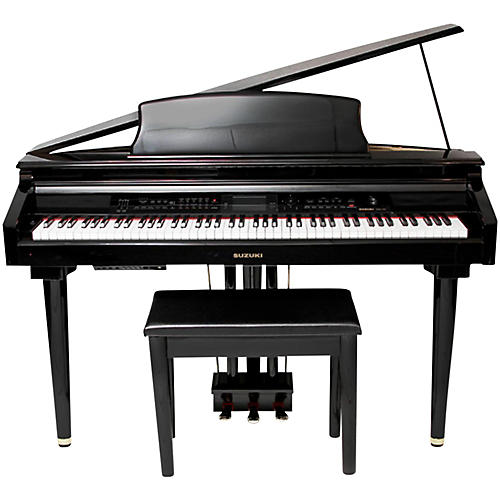 Suzuki MDG-300 Black Micro Grand Digital Piano $1000 Musicians Friend