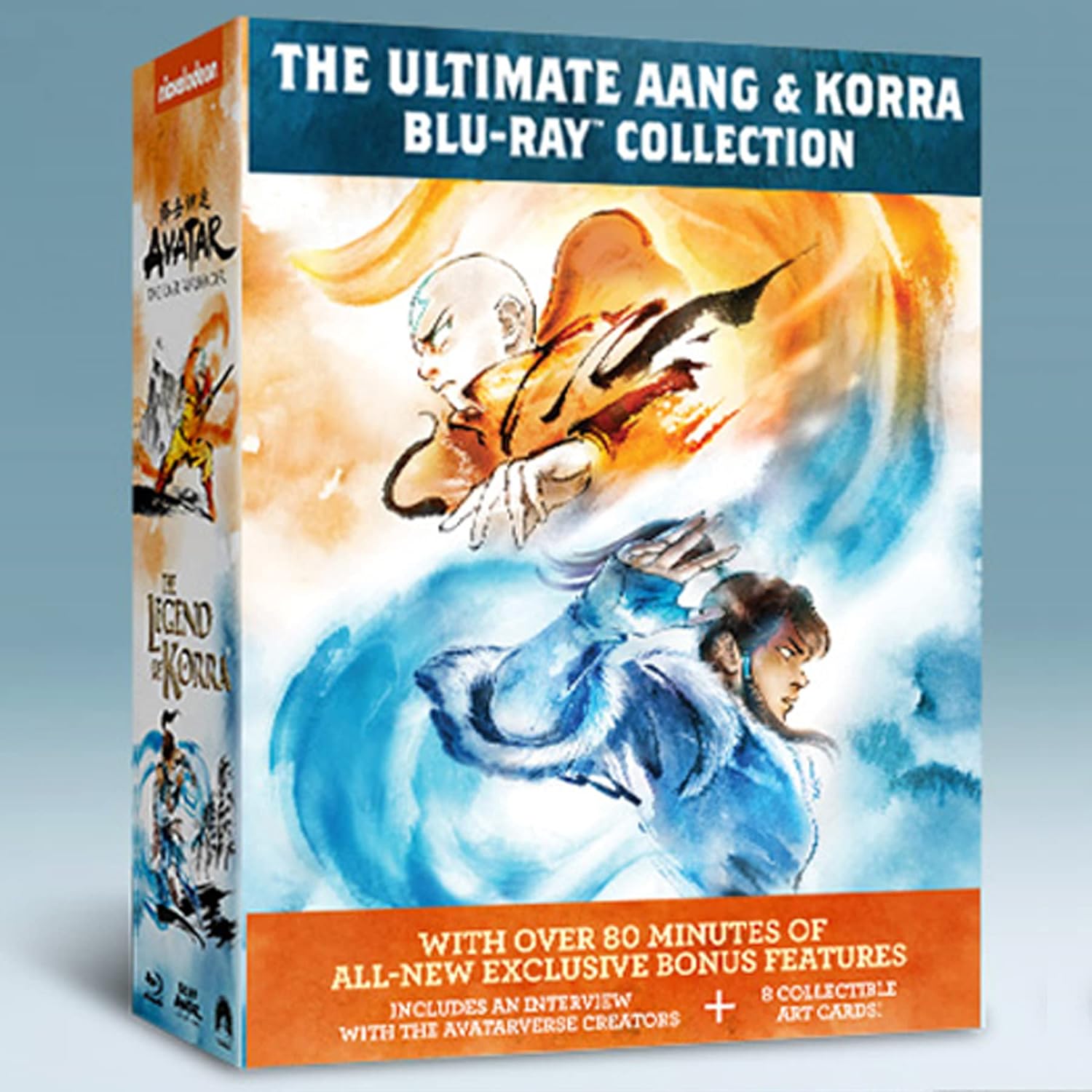 The Ultimate Aang Korra Animated Collection w/ Bonus Disc Art Cards Blu-Ray $33.99 via Amazon