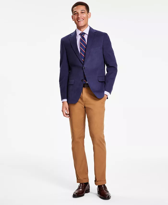 Tommy Hilfiger Mens Modern-Fit Corduroy Sport Coat Various, Limited Sizes $31.50 Free Store Pickup