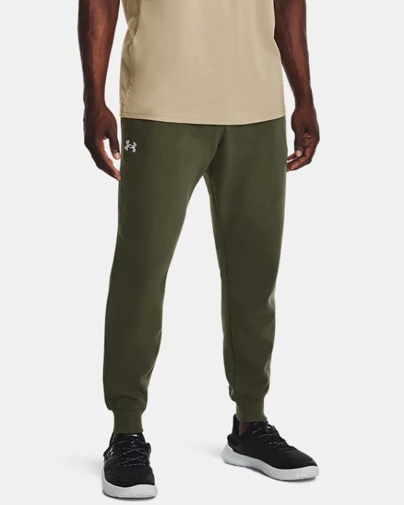 Under Armour Mens UA Rival Fleece Joggers various colors $19 Free Shipping