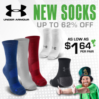 Under Armour Socks Up to 62 off at Field Supply